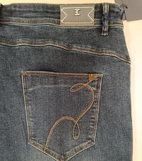 JEANS CAPRI CONFORMATO DONNA EC6908 Tellini S.R.L. Großhandelskleidung